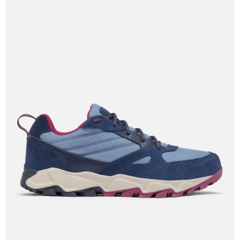 Columbia IVO Trail Waterproof, Tenis De Montaña Azules Rojos Para Mujer | 124087-VGZ